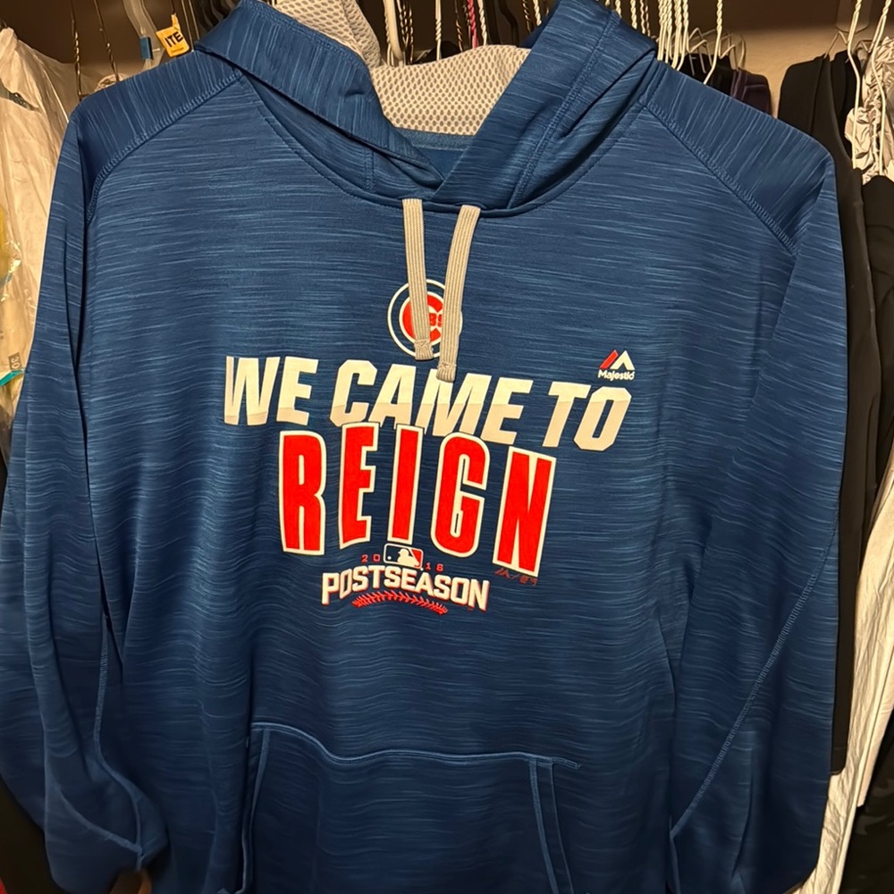 Majestic Chicago Cubs 2016 hoodie